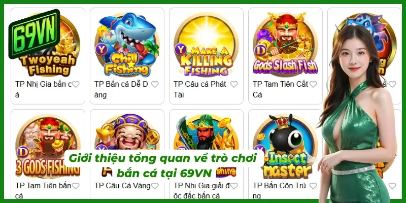 Khám phá tổng quan trò chơi bắn cá 69VN cho cộng đồng cược thủ