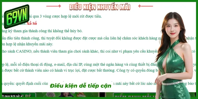 Không yêu cầu thủ tục nhận thưởng phức tạp